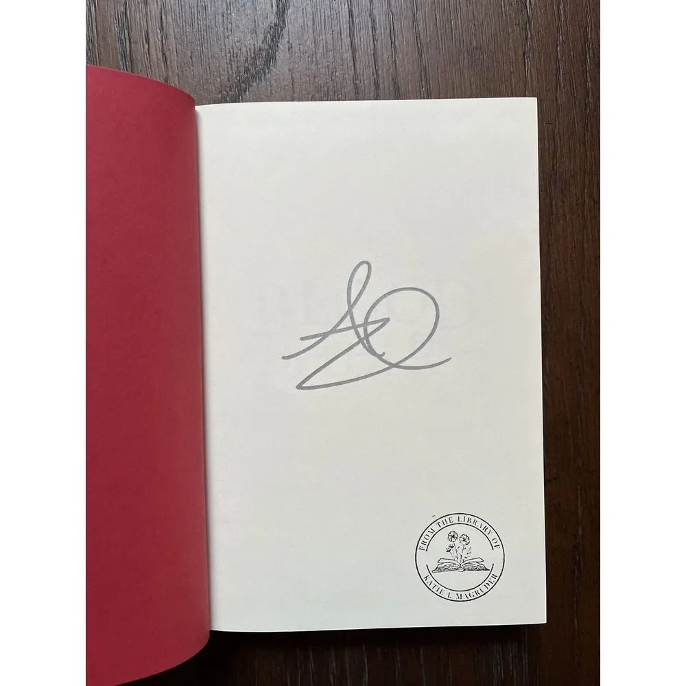 Blood Heir by Amelie‎ Wen Zhao - SIGNED- AUTOGRAPHED- HARD COVER- FIRST EDITION